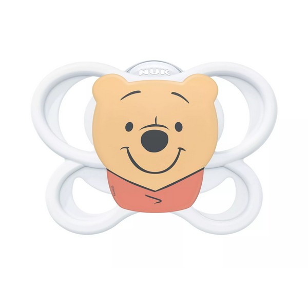 Продукт NUK Perfect Match AIR - биберон - залъгалка, силикон 0-6 мес. 1бр.Мечо Пух - 0 - BG Hlapeta