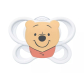 Продукт NUK Perfect Match AIR - биберон - залъгалка, силикон 0-6 мес. 1бр.Мечо Пух - 3 - BG Hlapeta