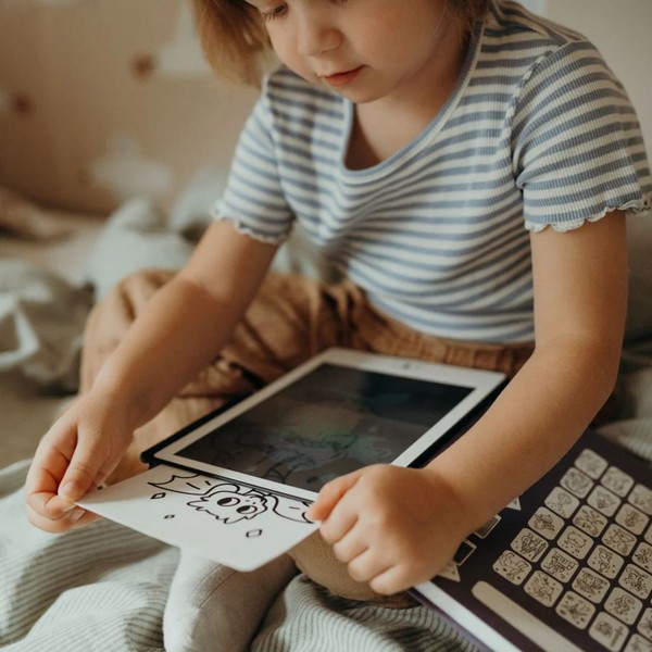 Продукт KIDYWOLF Животните по света - Таблет за рисуване с LCD екран (30 карти) - 0 - BG Hlapeta