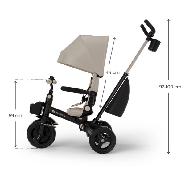 Продукт Kinderkraft AVEO 2 Plus - Триколка - 0 - BG Hlapeta