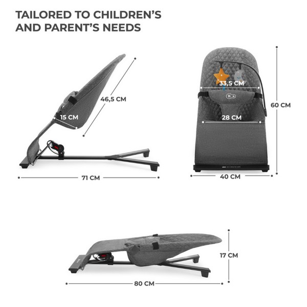 Продукт Kinderkraft MIMI - Шезлонг - 0 - BG Hlapeta