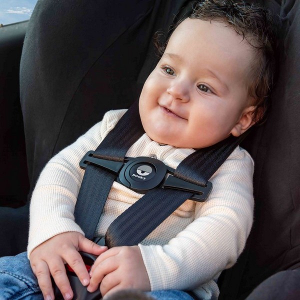 Продукт Dooky - Клипс за колани на детско столче, черен - 0 - BG Hlapeta