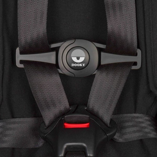 Продукт Dooky - Клипс за колани на детско столче, черен - 0 - BG Hlapeta