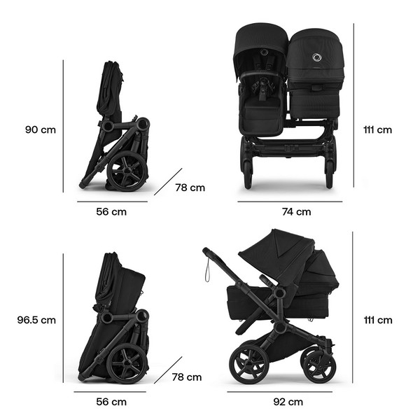 Продукт Bugaboo Donkey6 Duo - Количка за близнаци - 0 - BG Hlapeta