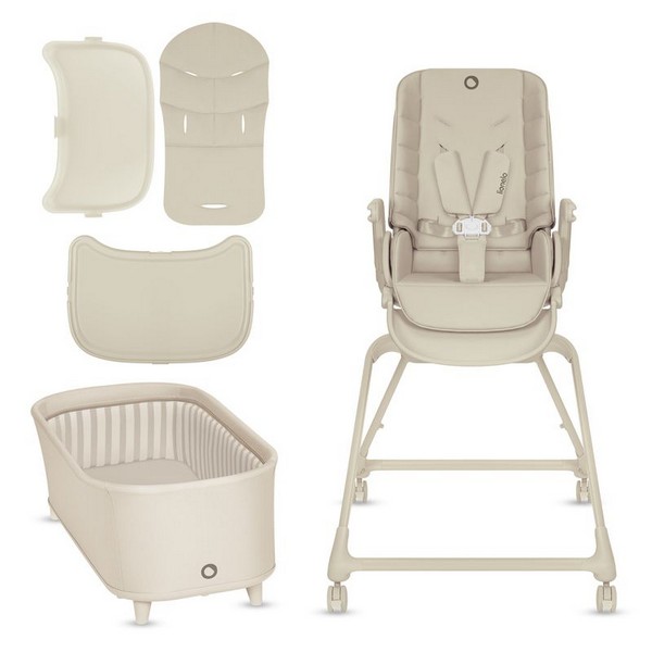 Продукт Lionelo Maddie Set - Комплект Стол за хранене и Бебешка кошара 3 в 1  - 0 - BG Hlapeta