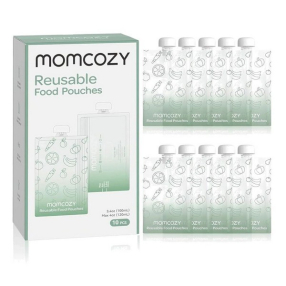 Momcozy - Комплект торбички за храна, за многократна употреба, 10 бр.