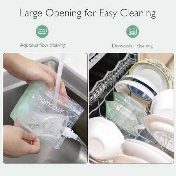 Продукт Momcozy - Комплект торбички за храна, за многократна употреба, 10 бр. - 0 - BG Hlapeta