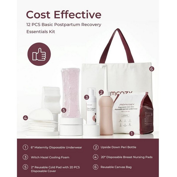 Продукт Momcozy - Комплект за следродилно възстановяване, 12 части - 0 - BG Hlapeta