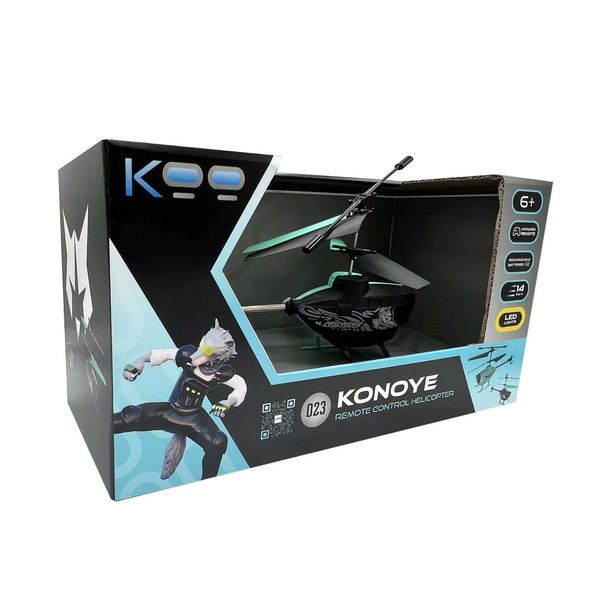 Продукт KABOOM Konoye 023 - Хеликоптер с функция за избягване на препятствия - 0 - BG Hlapeta