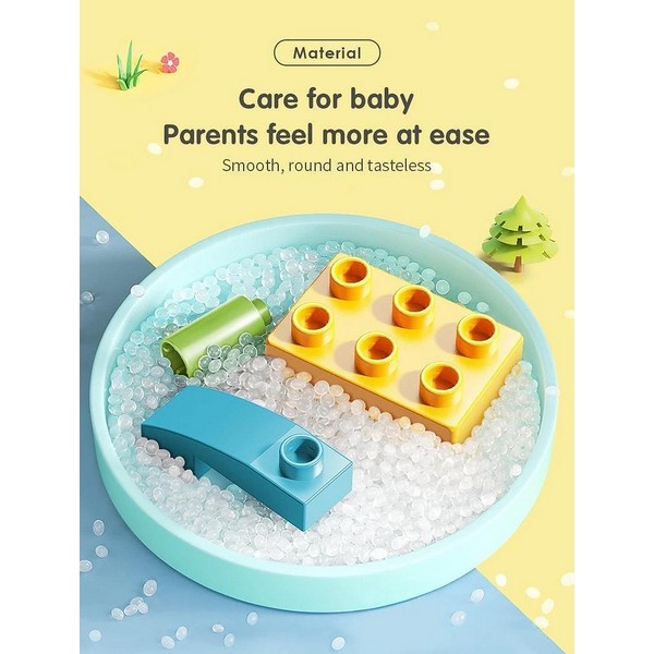 Продукт TEANTOYS FEEL Big Building Blocks – Конструктор Виенско колело (194 части) - 0 - BG Hlapeta