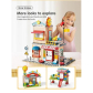 Продукт TEANTOYS FEEL Big Building Blocks – Конструктор Виенско колело (194 части) - 5 - BG Hlapeta