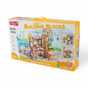 TEANTOYS FEEL Big Building Blocks – Конструктор Виенско колело (194 части)