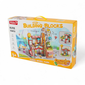 TEANTOYS FEEL Big Building Blocks – Конструктор Виенско колело (194 части)