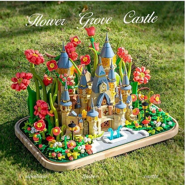 Продукт Flower Grove Castle Приказен замък в цветна градина - Конструктор - 0 - BG Hlapeta