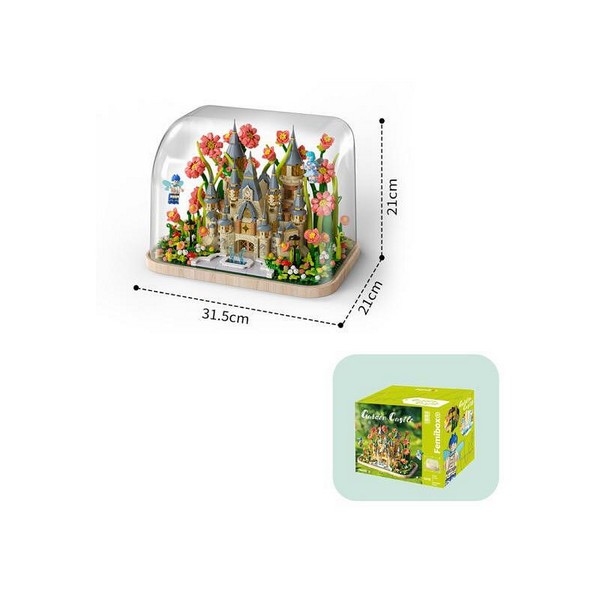 Продукт Flower Grove Castle Приказен замък в цветна градина - Конструктор - 0 - BG Hlapeta