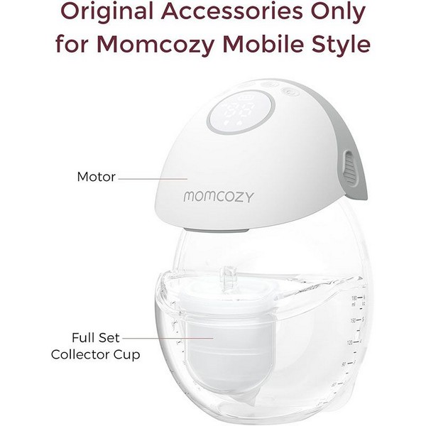 Продукт Momcozy Mobile Style M6 - Комплект колектор за кърма с 24 мм фуния за помпа - 0 - BG Hlapeta