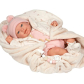 Продукт Arias Кукла-бебе в розово вълнено боди с аксесоари, 45 см. - 4 - BG Hlapeta