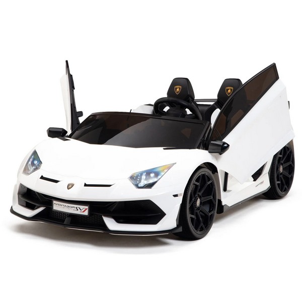 Продукт Двуместна лицензирана акумулаторна кола Lamborghini Aventador, 24V7AH, 600W, R/C 2.4 G, меки гуми - 0 - BG Hlapeta