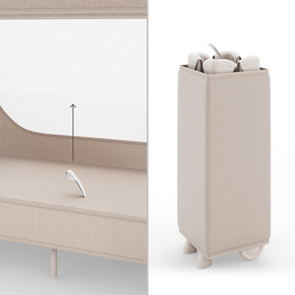 Продукт Kinderkraft LEODY UP - Сгъваема бебешка кошара с аксесоари - 0 - BG Hlapeta