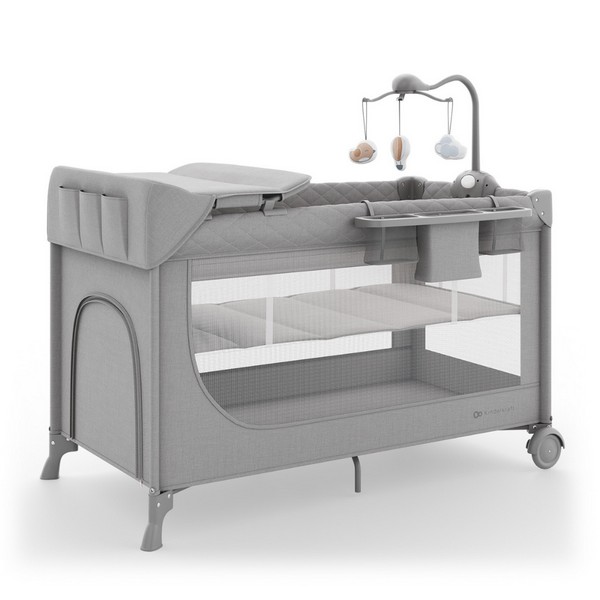 Продукт Kinderkraft LEODY UP - Сгъваема бебешка кошара с аксесоари - 0 - BG Hlapeta