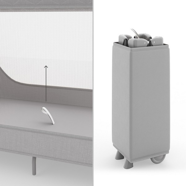 Продукт Kinderkraft LEODY UP - Сгъваема бебешка кошара с аксесоари - 0 - BG Hlapeta