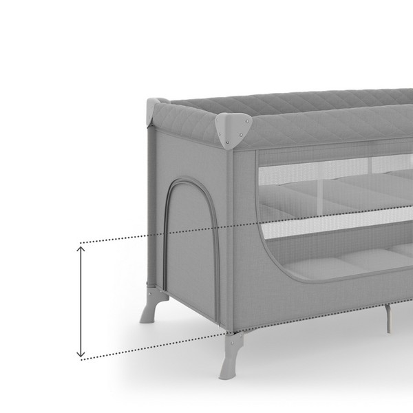 Продукт Kinderkraft LEODY UP - Сгъваема бебешка кошара с аксесоари - 0 - BG Hlapeta