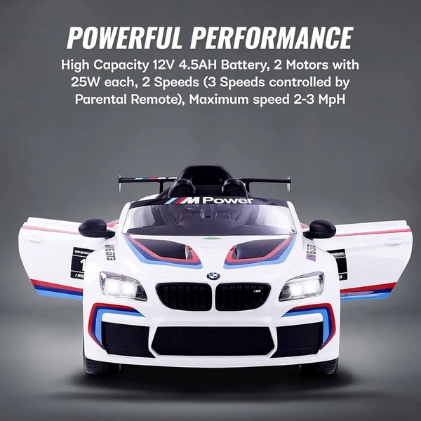 Продукт Акумулаторна кола BMW M6 GT3, 12V с дистанционно управление - 0 - BG Hlapeta