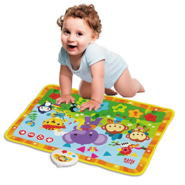 Продукт Kids Hits - Музикално Килимче с Диви Животни - 0 - BG Hlapeta