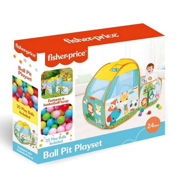 Продукт Fisher Price - Забавен център с 25 бр. топки - 0 - BG Hlapeta