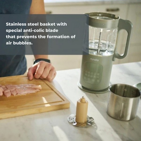 Продукт Nuvita Magic Pappa - Уред за приготвяне на храна 7в1 - 0 - BG Hlapeta