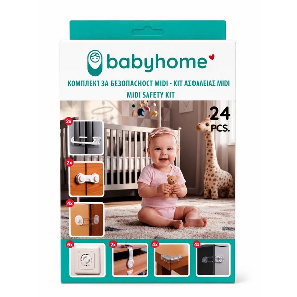 Babyhome - MIDI Комплект за безопасност – 24 части