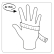 Seven Polska -  Gloves Disney