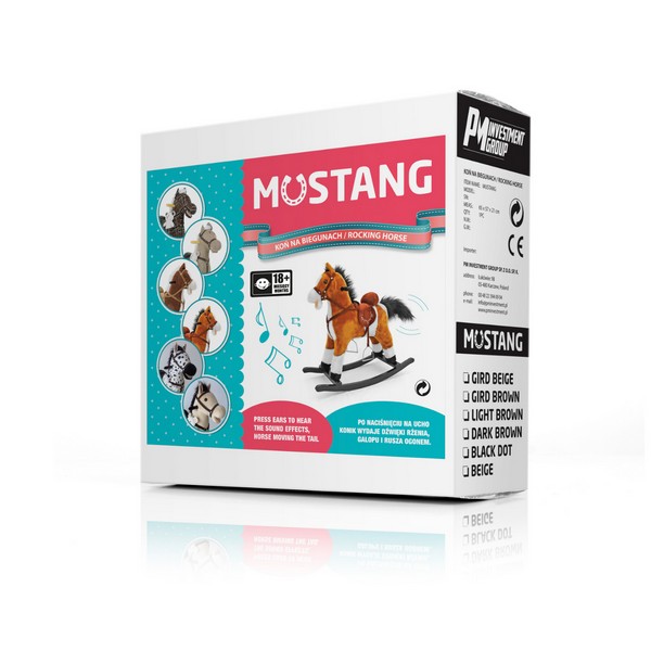Продукт Milly Mally Mustang - Детска люлка конче - 0 - BG Hlapeta