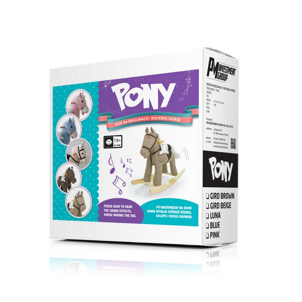 Продукт Milly Mally Pony - Детска люлка конче - 0 - BG Hlapeta