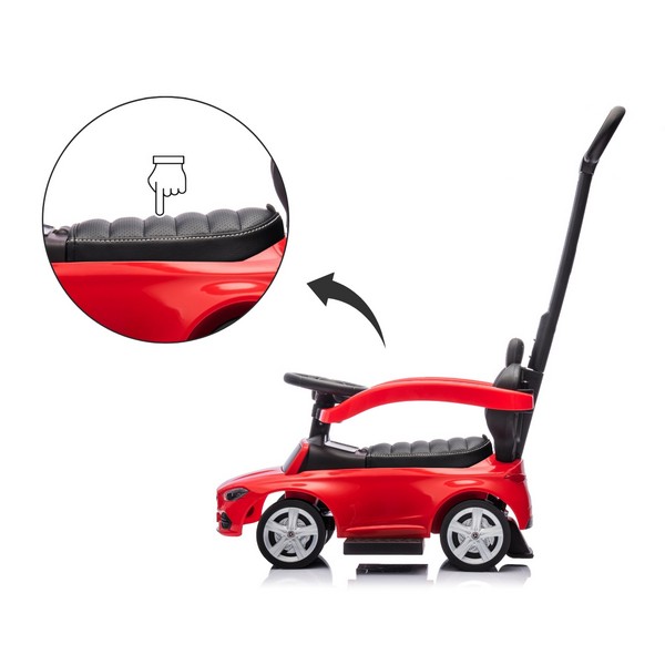 Продукт Milly Mally MERCEDES C-Class DELUXE - Кола за изутване с родителски контол и кожена седалка - 0 - BG Hlapeta