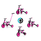 Продукт Milly Mally Optimus Plus - Детска триколка 4 в 1 - 2 - BG Hlapeta
