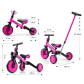 Продукт Milly Mally Optimus Plus - Детска триколка 4 в 1 - 11 - BG Hlapeta
