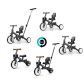 Продукт Milly Mally Optimus Max - Детска триколка 5 в 1 - 25 - BG Hlapeta