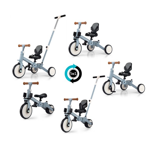 Продукт Milly Mally Optimus Max - Детска триколка 5 в 1 - 0 - BG Hlapeta