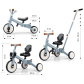 Продукт Milly Mally Optimus Max - Детска триколка 5 в 1 - 23 - BG Hlapeta
