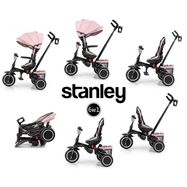 Продукт Milly Mally Stanley Rubber - Детска триколка 6 в 1 - 0 - BG Hlapeta