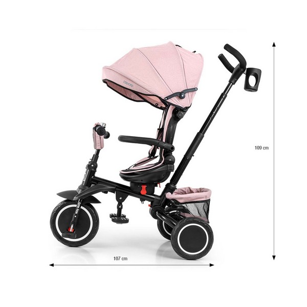 Продукт Milly Mally Stanley Rubber - Детска триколка 6 в 1 - 0 - BG Hlapeta