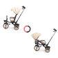 Продукт Milly Mally Twinkle - Детска триколка 3 в 1 с родителска дръжка - 14 - BG Hlapeta