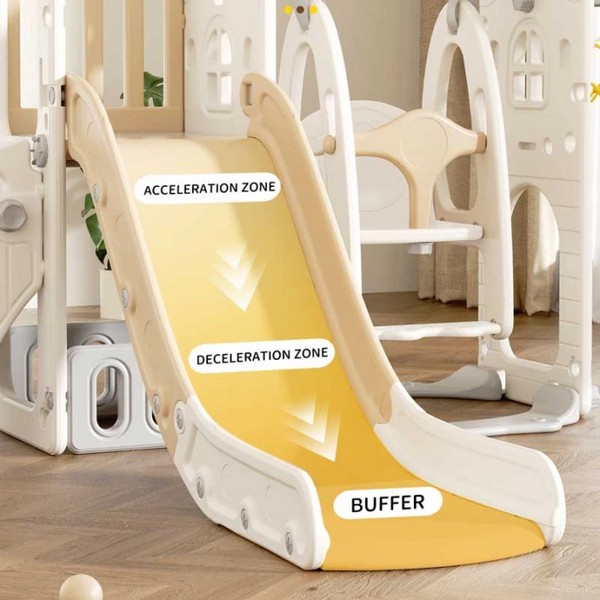 Продукт GUGA - Мини детска крепост за игра с пързалка - 0 - BG Hlapeta