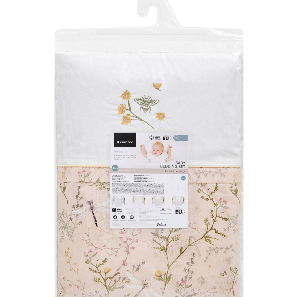 Продукт Kikkaboo Secret Garden - Бебешки спален комплект за мини-кошара 3ч - 0 - BG Hlapeta