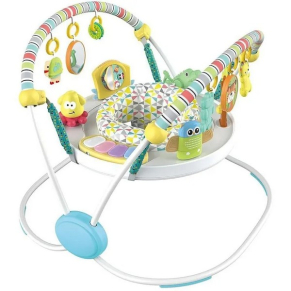 TEANTOYS - Многофункционален бебешки бънджи активен център с музика и играчки - 5 нива на височина TEANTOYS - Многофункционален бебешки бънджи активен център с музика и играчки - 5 нива на височина