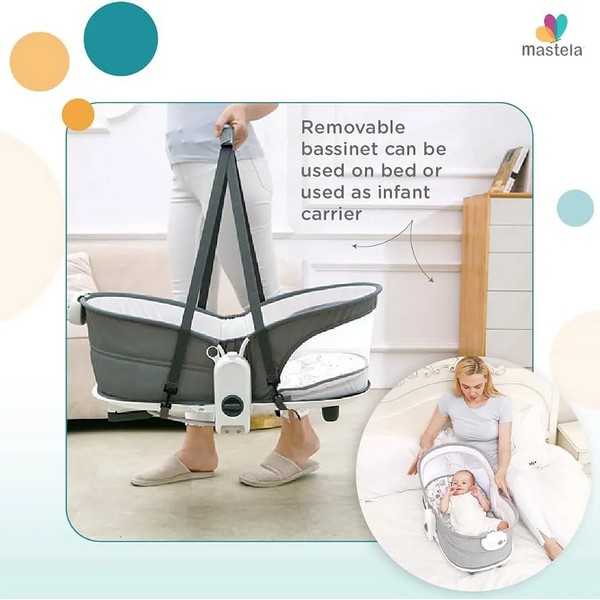 Продукт TEANTOYS Mastela - Многофункционална бебешка люлка и кошче 6 в 1 - 0 - BG Hlapeta