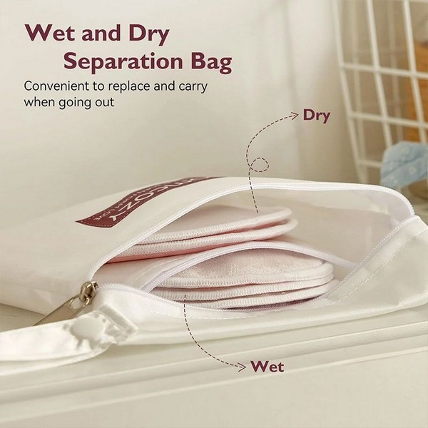 Продукт Momcozy - Многократни подплънки за кърмачки, тънки, 14 бр. - 0 - BG Hlapeta