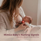 Продукт Momcozy ComfortNip - 3 в 1 Уред за грижа за зърната с крем и пълнител - Охлаждане, Затопляне и Вибрация - 2 - BG Hlapeta
