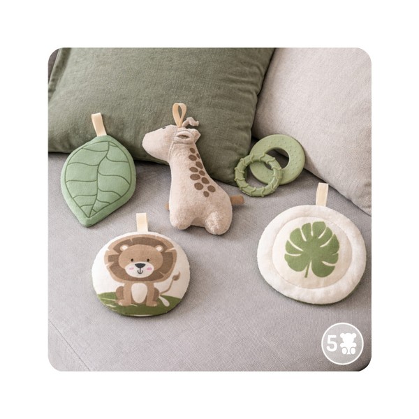 Продукт MoMi LUANI - Бебешка образователна постелка с играчки - 0 - BG Hlapeta